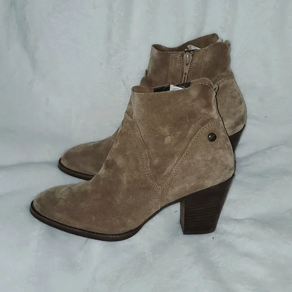 Paul Green Nora Hydro Suede Ankle Booties Size 6 - Picture 2 of 14